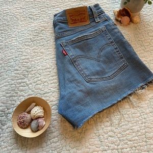 Levi’s denim shorts